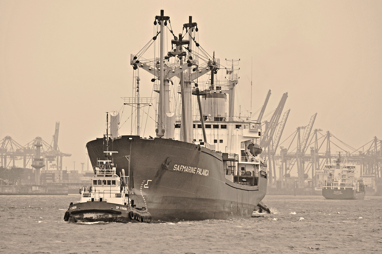 Szene Hafen Hamburg