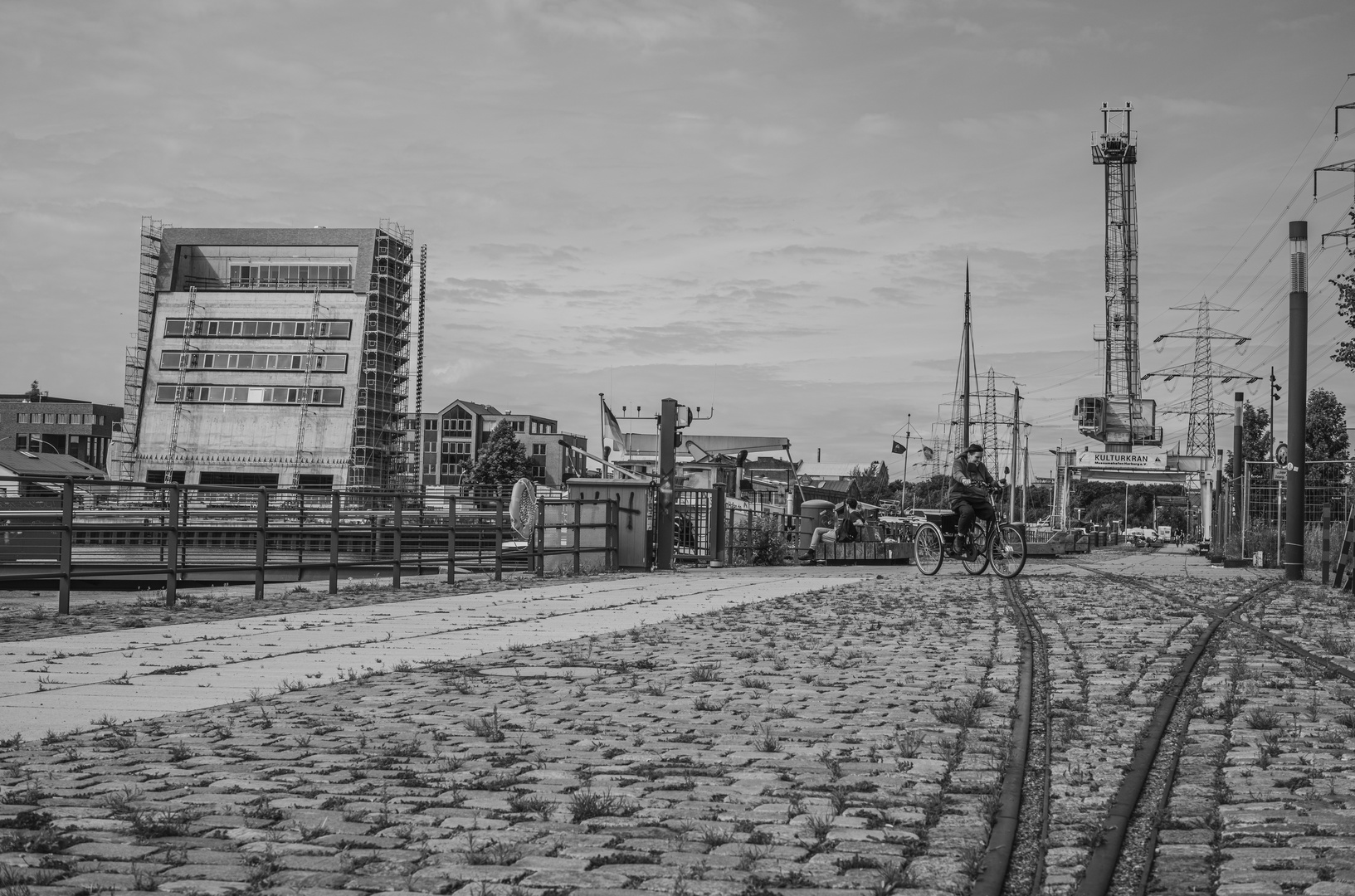 Szene Harburger Binnenhafen