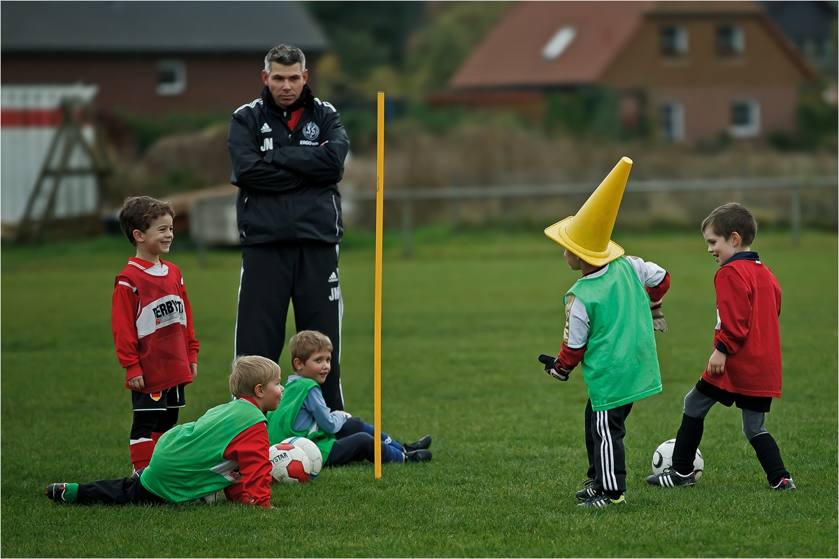 Szenen eines Fußballtrainings I