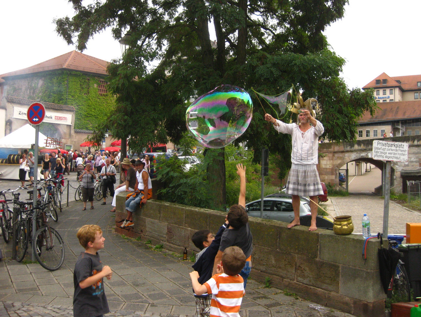 Szenen vom 37. Nürnberger Bardentreffen