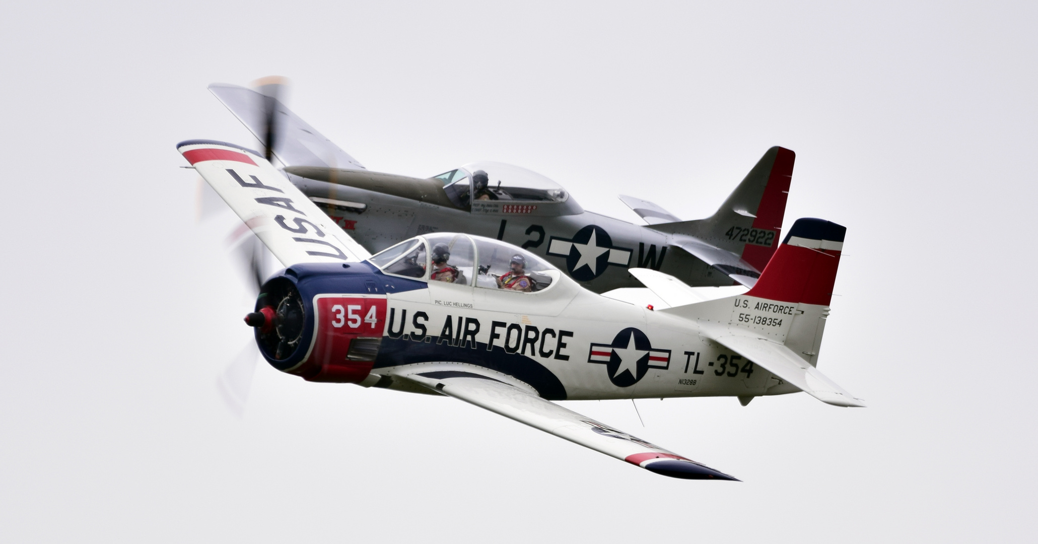 T-28 Trojan vs P-51 Mustang