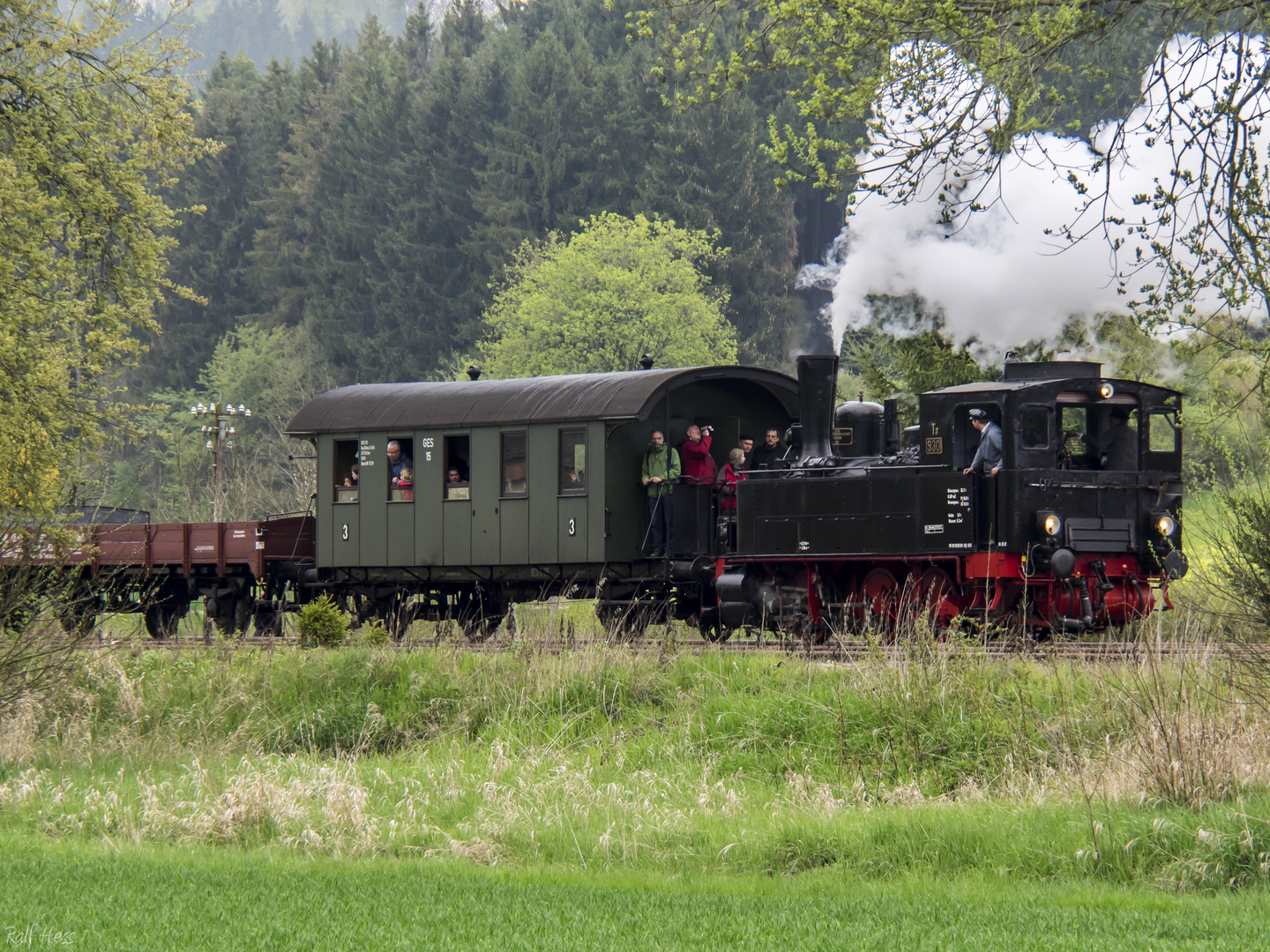 T 3 in Oberheutal Rangierfahrt