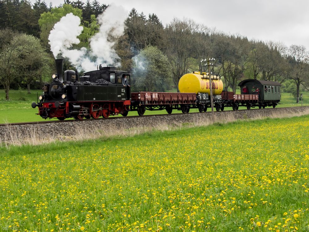 T 3 kurz vor Münsingen