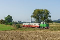 T 334 866 mit Sonderzug in CZ