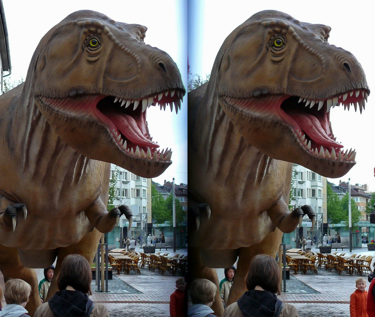 T-Rex in DinoGießia