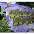 ''T-Rex World'' in 3D (Rot/Cyan)