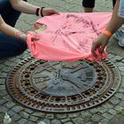 T-Shirt - Druck vom Gullideckel als Andenken zum Turnfest