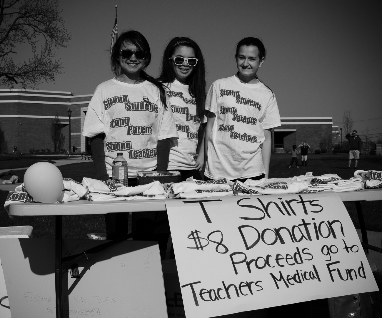 T Shirts Sale for Teachers Medical Relief Fund