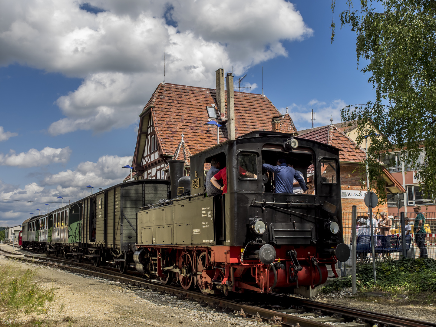 T3 im Bahnhof Neuffen