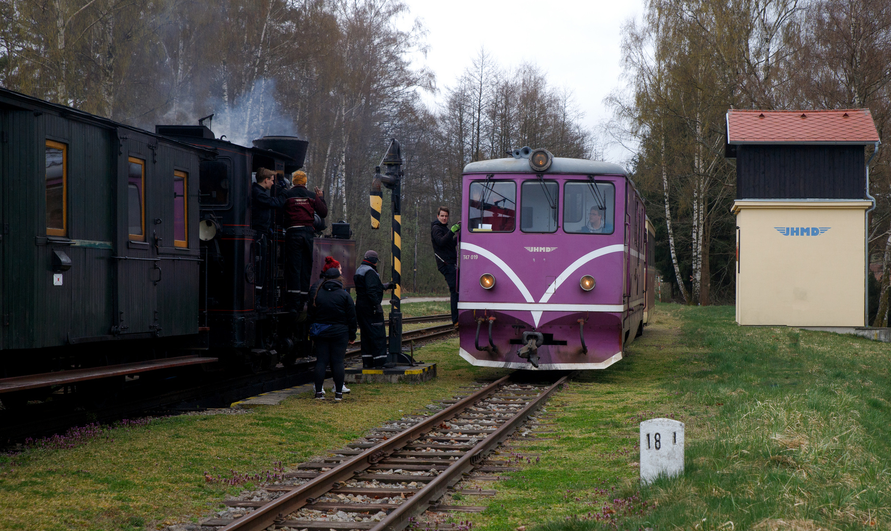 T47 019 auf der Fahrt nach