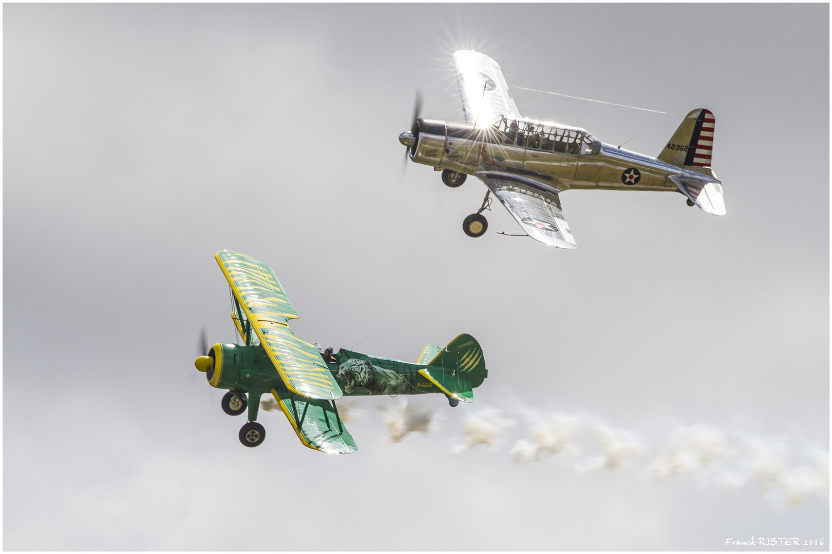 T6 Texan  -  PT 17 stearman