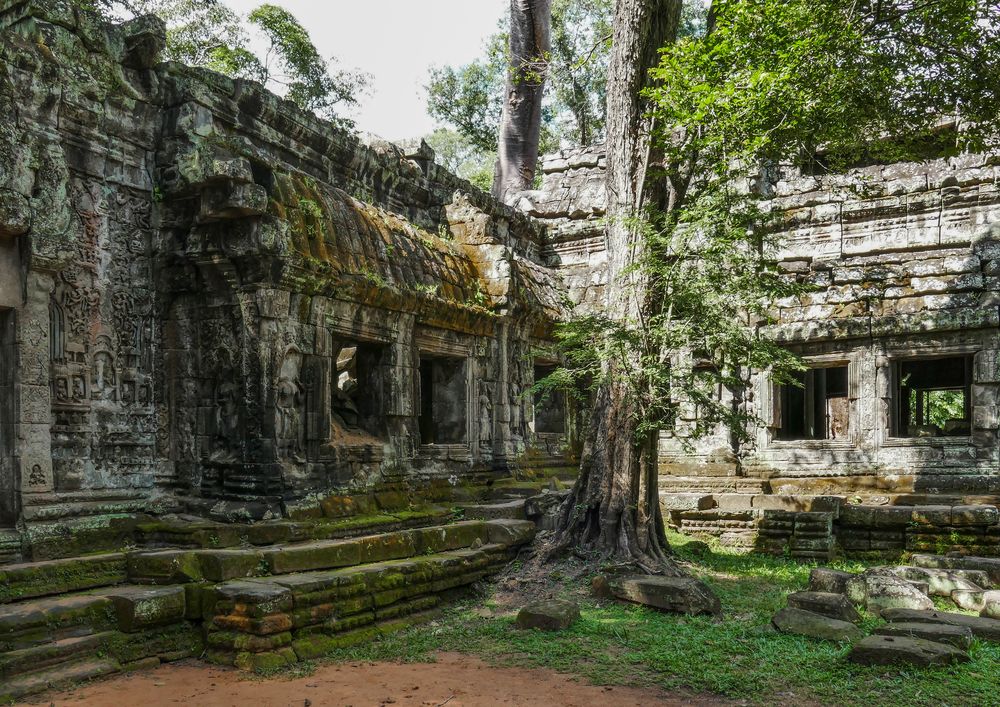 ...Ta Prohm - einstiger Glanz eines religösen Zentrums...