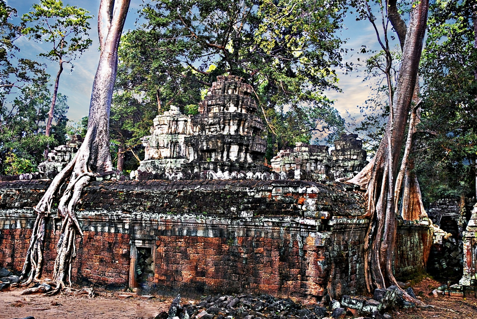 Ta Prohm et ses figuiers "arracheurs"