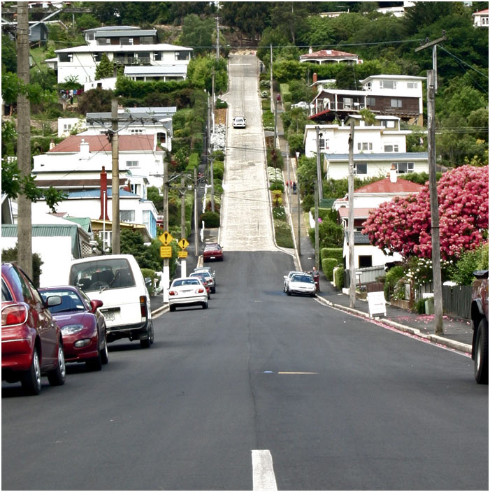 taaaaaaraaaaa- the world steepest street - Baldwin Street