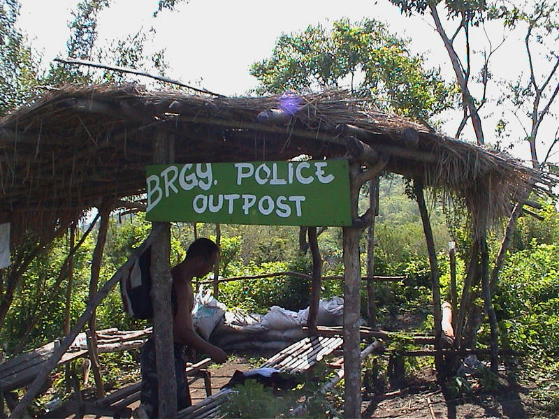 Taal Volcano Barangay Police, Philippinen