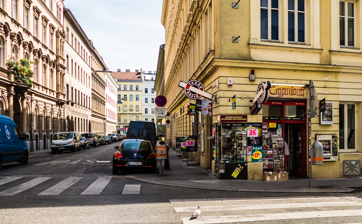 Tabak-Trafik im 7. Bezirk