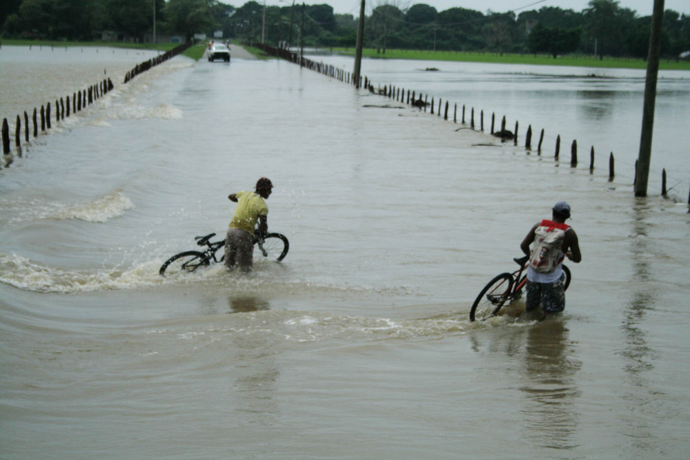 Tabasco en el agua