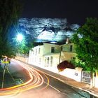 Table Mountain at night