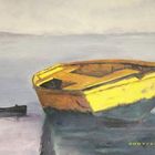 Tableau : La Barque jaune