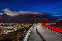 Tablemountain by night