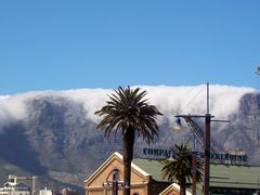 TableMountain in Clouds, Cape Town, South Africa