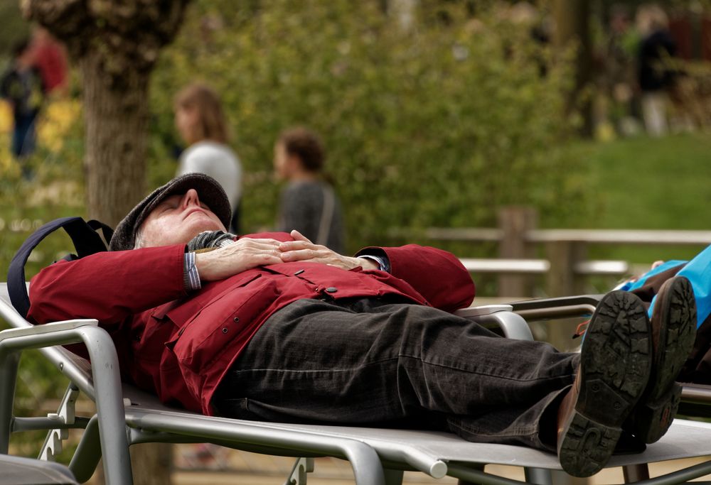 Tach der Arbeit macht müde Foto & Bild people, photography, street Bilder auf