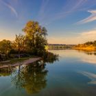 Tachinger See im Herbst