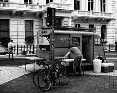 Taco truck .