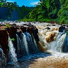 Tad Pasuam waterfall in Bolaven