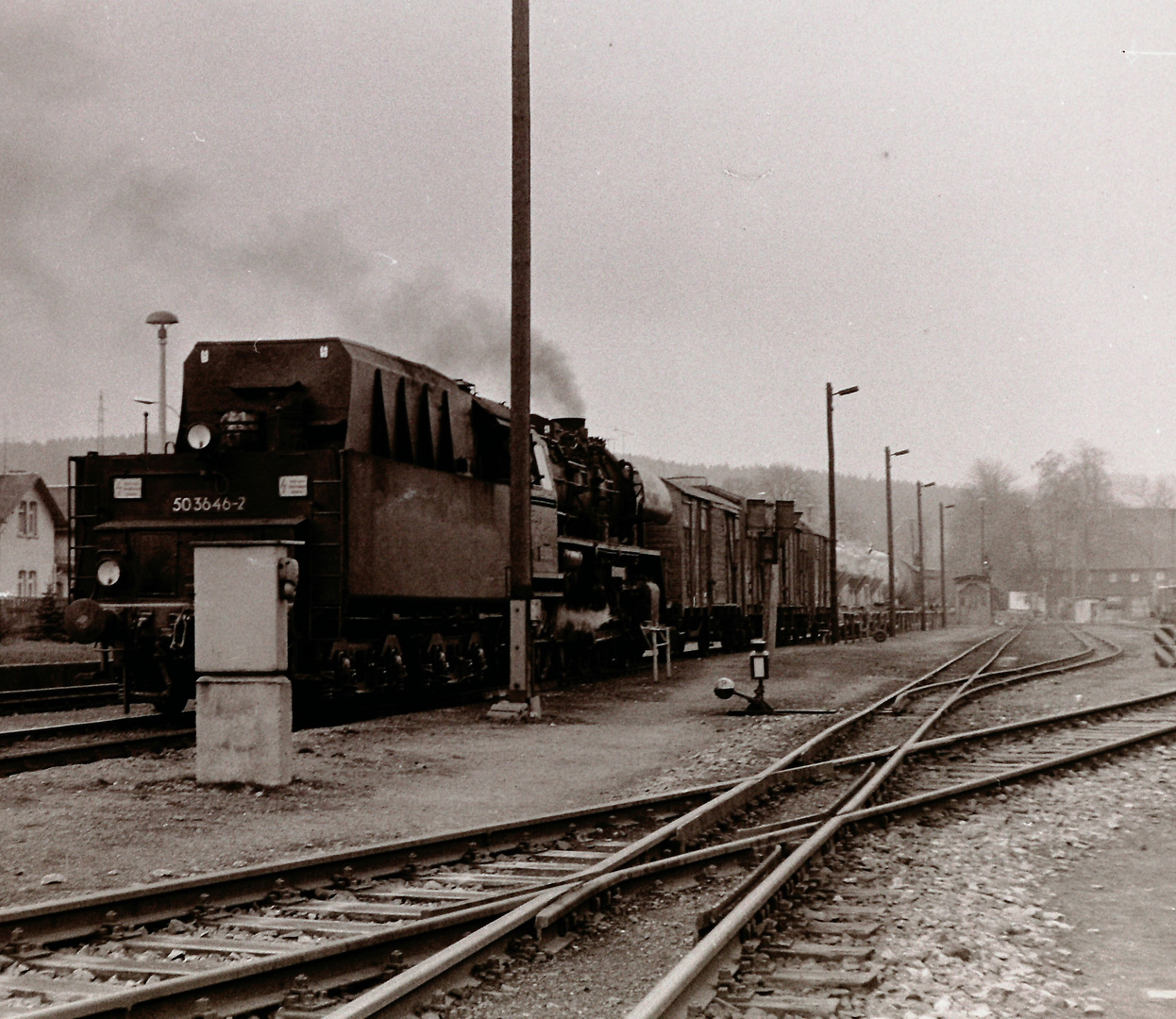 Täglicher Güterverkehr von und nach Karl-Marx-Stadt Hilbersdorf