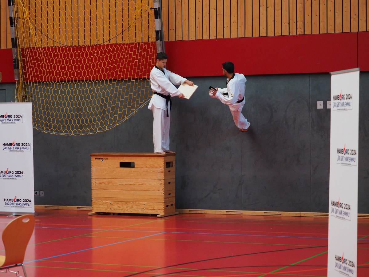 Taekwondo Bruchtest