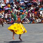 Tänzer beim Thimphu Tshechu