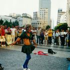 Tänzer in der Altstadt von Rio