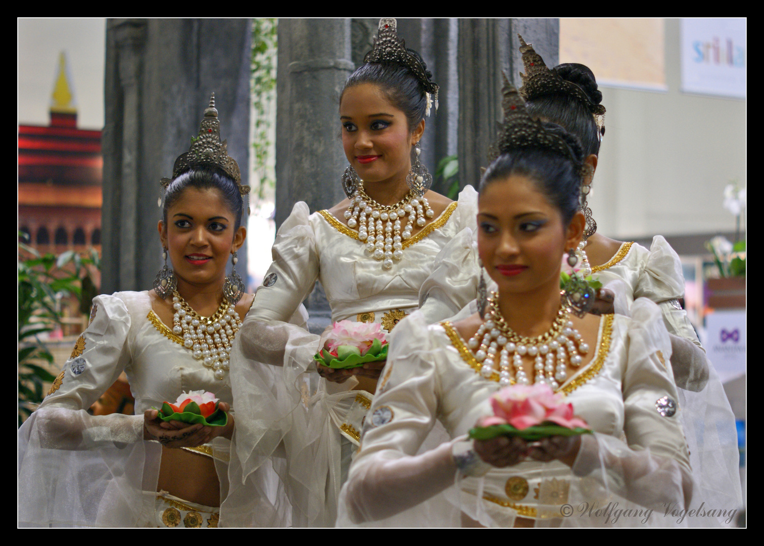 Tänzerinnen aus Sri Lanka