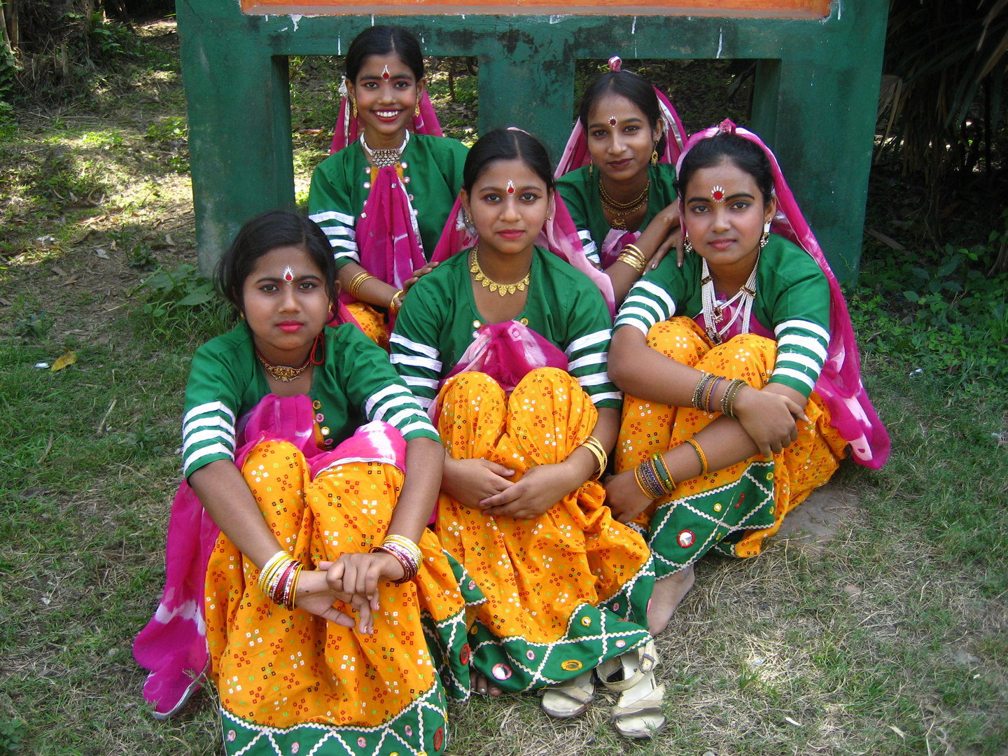 Tänzerinnen in Kalkutta