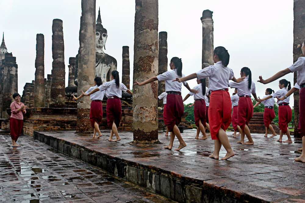 tänzerinnen in sukhothai