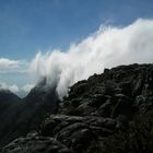 Tafelberg bei Morgennebel