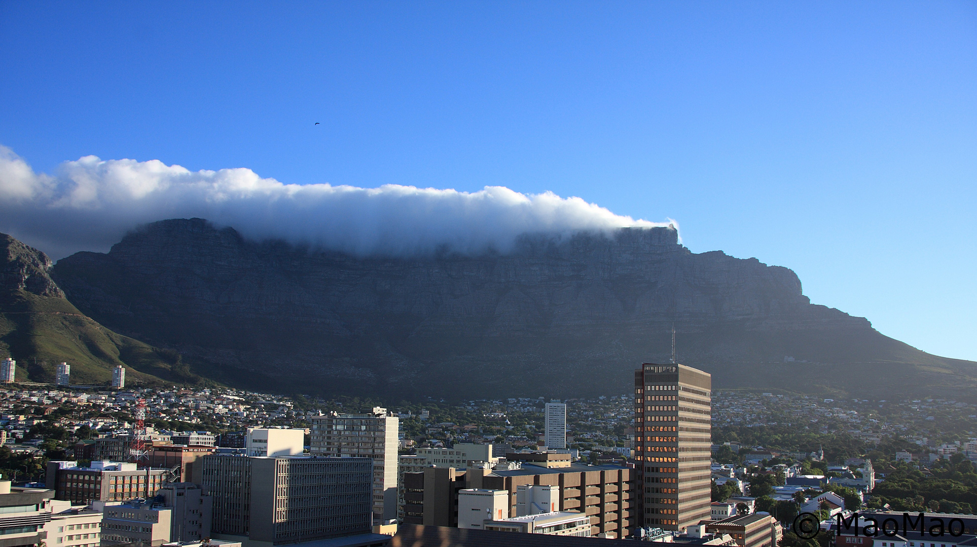 Tafelberg mit Tischdecke