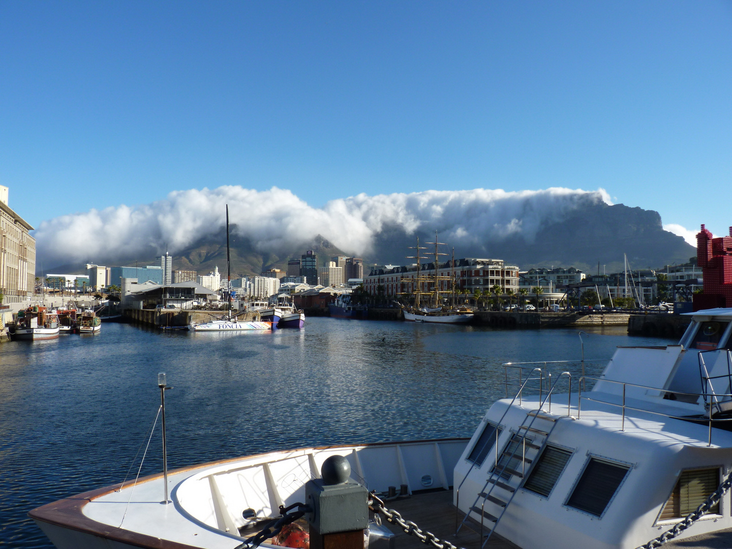 Tafelberg mit Tischtuch