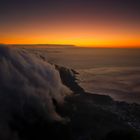 Tafelberg nach Sonnenuntergang