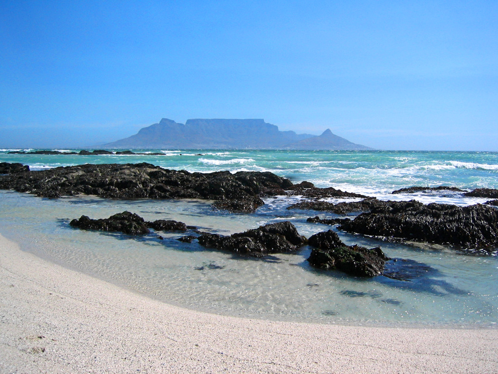 Tafelberg vom Blaubergstrand