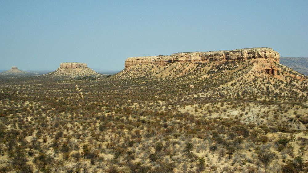 Tafelberge im Ugab-Tal