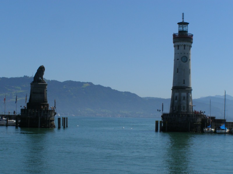 Tag 1 Start der Wanderung in Lindau (Bodensee) Foto & Bild reportage