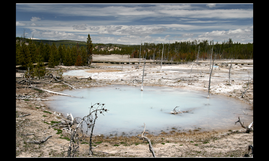 Tag 10: Unterwegs im Yellowstone N.P. "On the Moon"