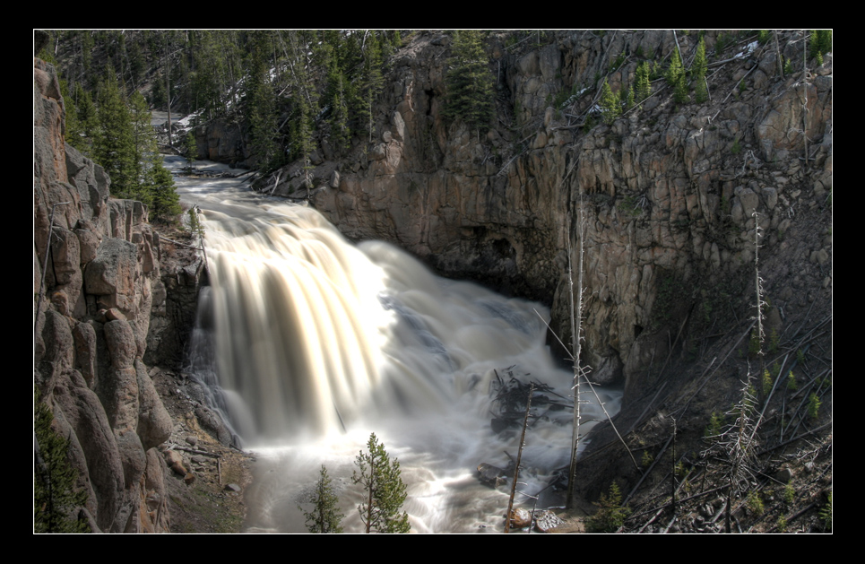 Tag 10: Unterwegs im Yellowstone N.P. "Yellowstone River"