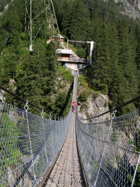 Tag 11: Ziel Handegg (Handeck-Hängebrücke)