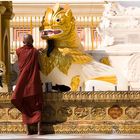 Tag 14, Zweiter Besuch der Shwedagon-Pagode in Yangon am Morgen vor der Heimreise #13