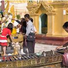 Tag 14, Zweiter Besuch der Shwedagon-Pagode in Yangon am Morgen vor der Heimreise #14