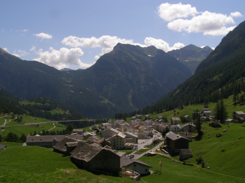 Tag 17: Simplon-Dorf, die Hälfte nach Gondo ist fast geschafft.