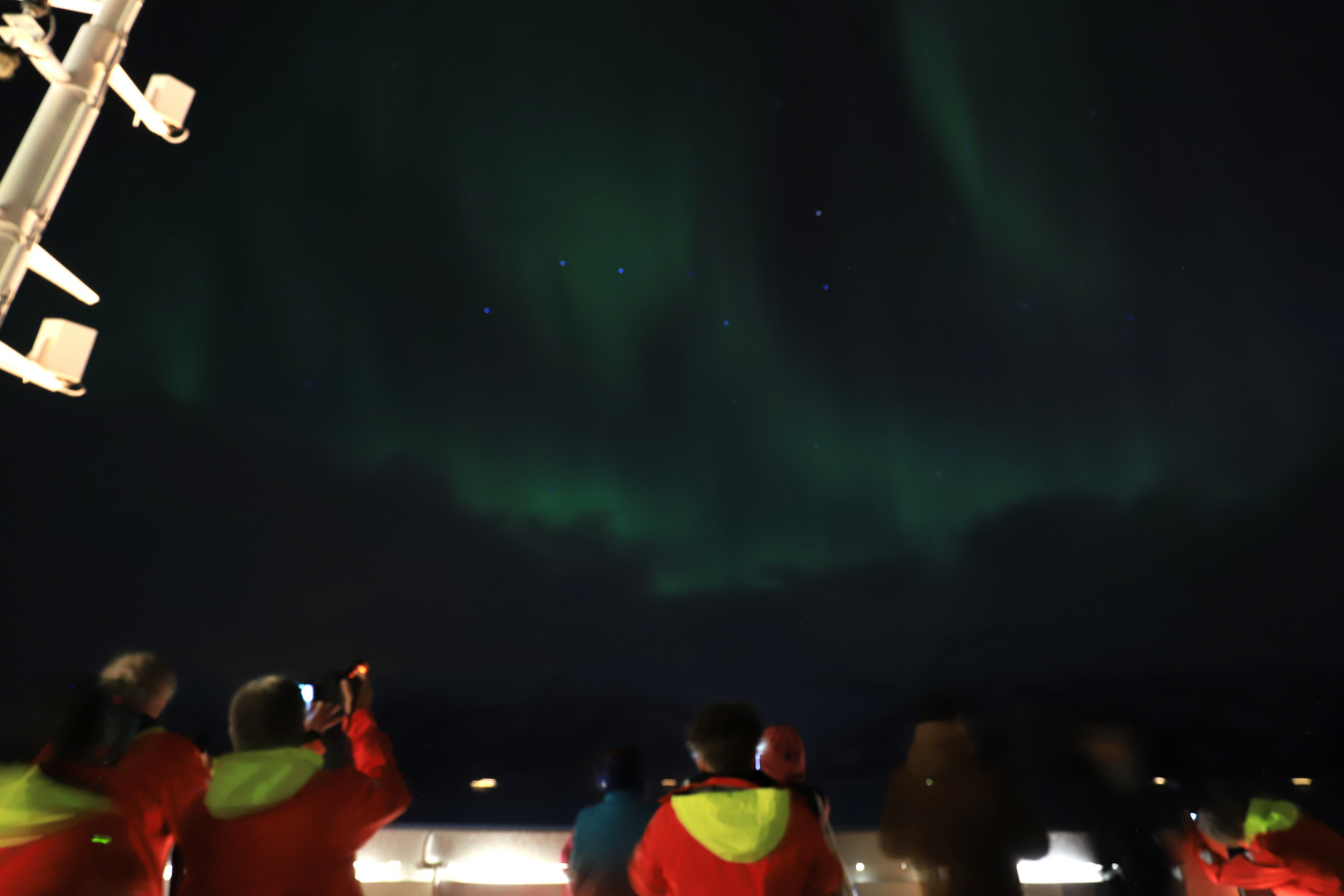 Tag 8: Nordlichter mit dem Sternbild großen Bär/Wagen